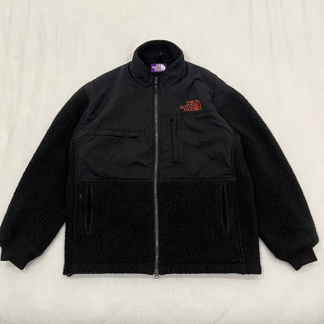 The north face purple label denali jacket hot sale