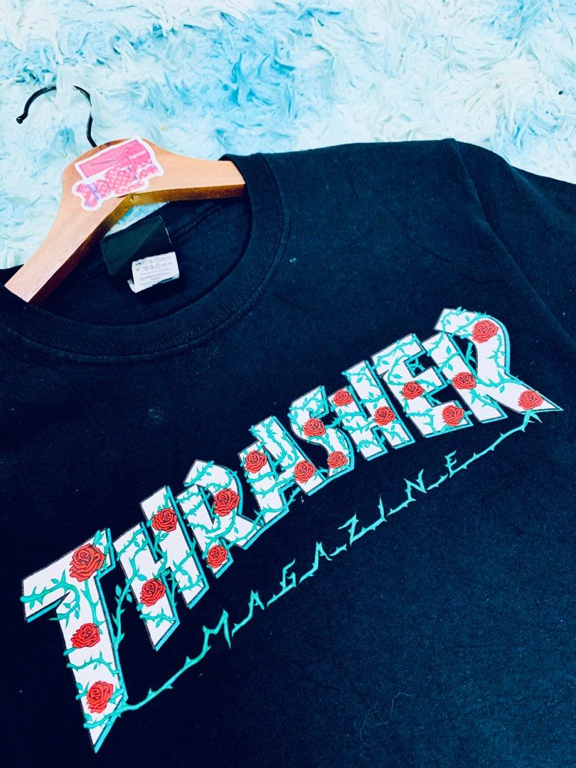 T shirt thrasher online rose
