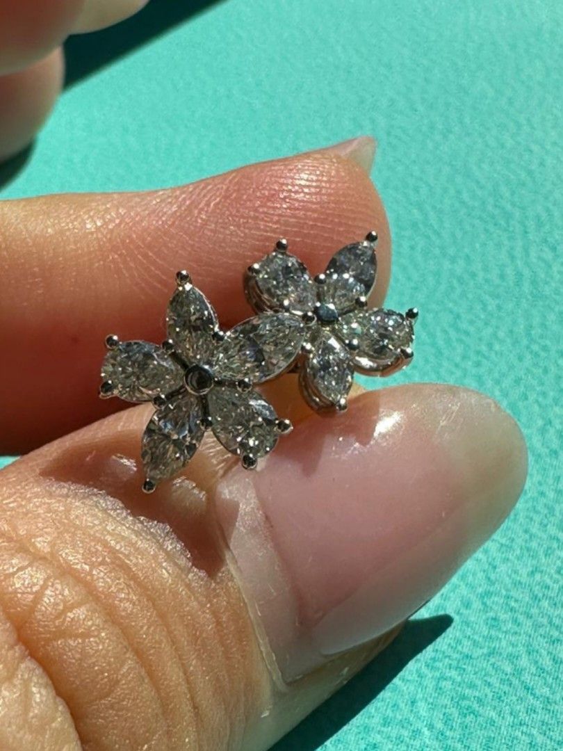 Tiffany victoria 2025 cluster earrings