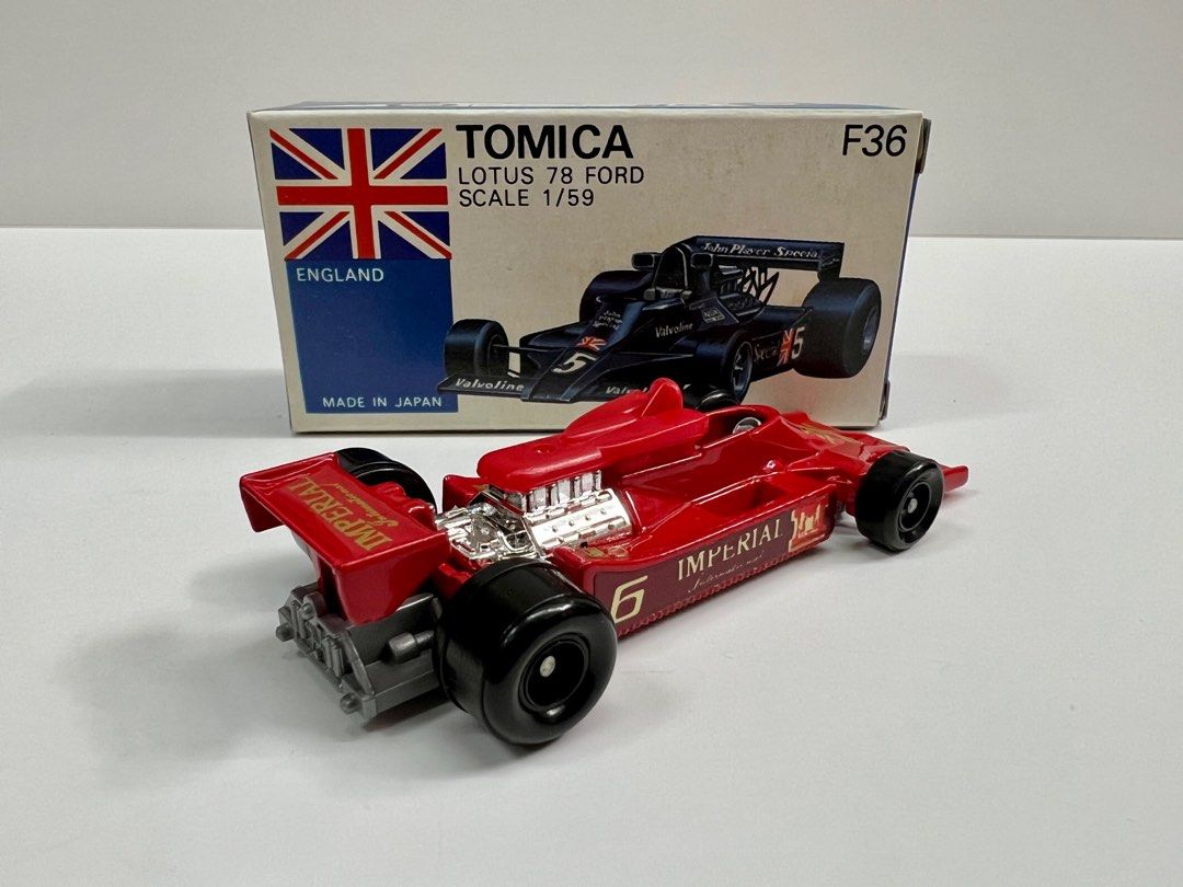 Tomica F36-1-7 (Boxset) Louts 78 Ford *IMPERIA* G-41 スピードウェイセット(B), 興趣及遊戲,  玩具 遊戲類- Carousell