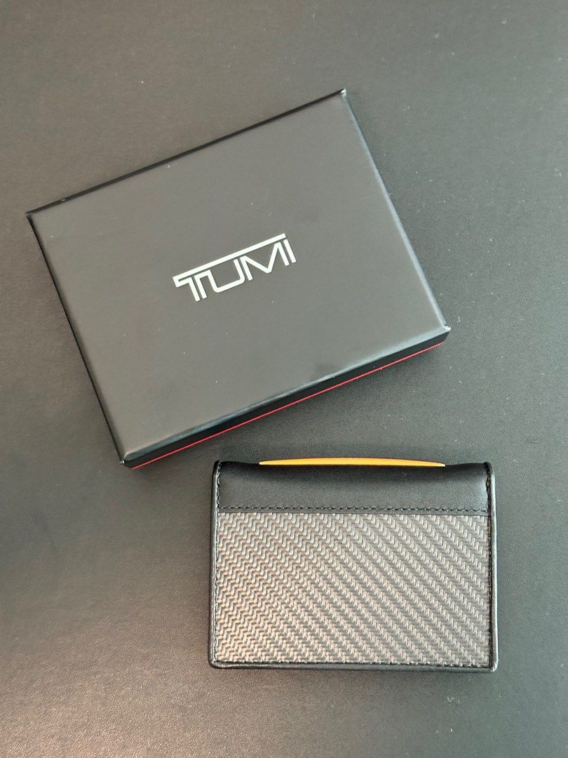 Tumi McLaren Folding Card Case Men s Fashion Watches