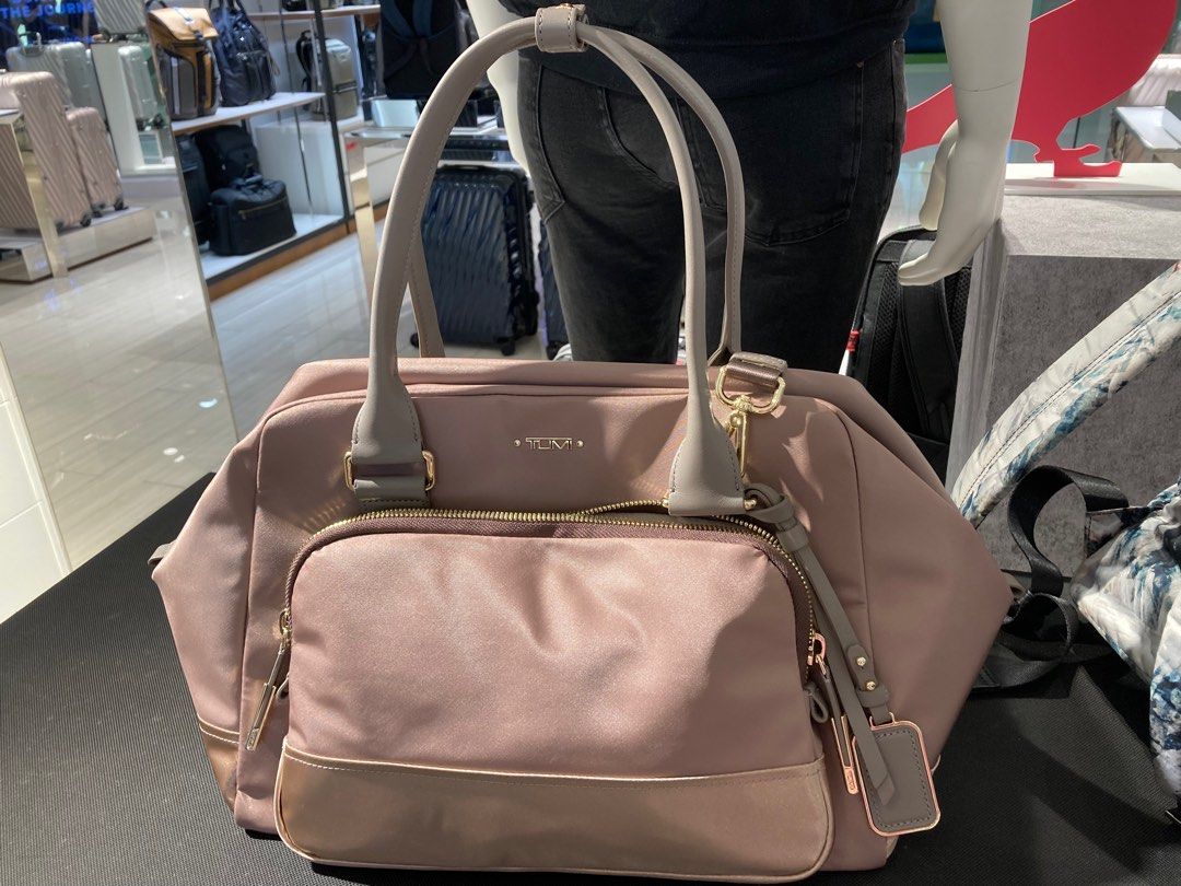 Limited Edition Tumi Rose Gold Grey Adrian Carry all / Duffle