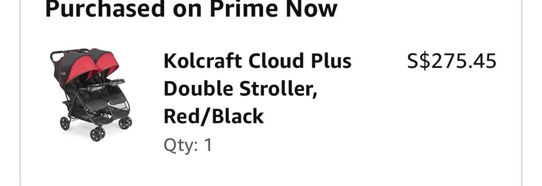 Costco double stroller clearance