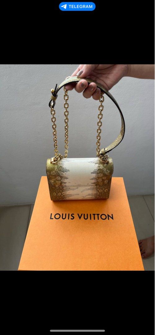 Louis Vuitton Lizard Twist PM - Black Shoulder Bags, Handbags - LOU601963