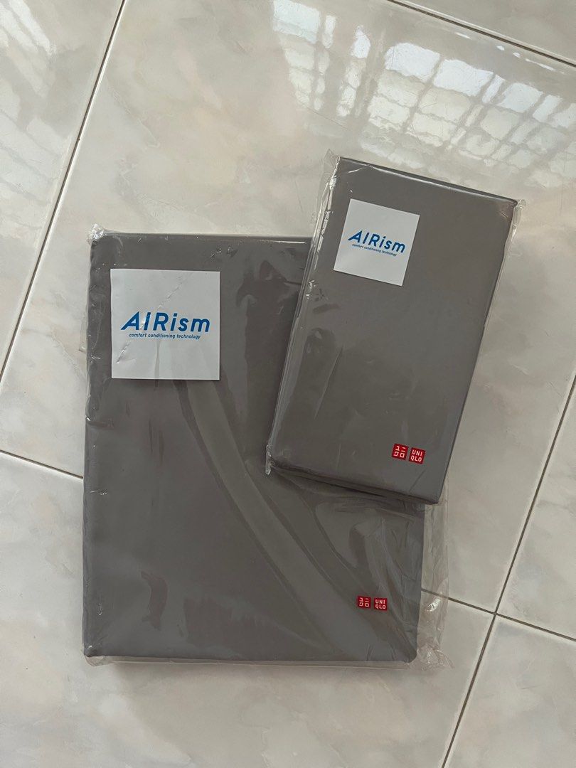 Uniqlo Airism Sheets / Bedding (Single), Furniture & Home Living, Bedding & Towels on Carousell