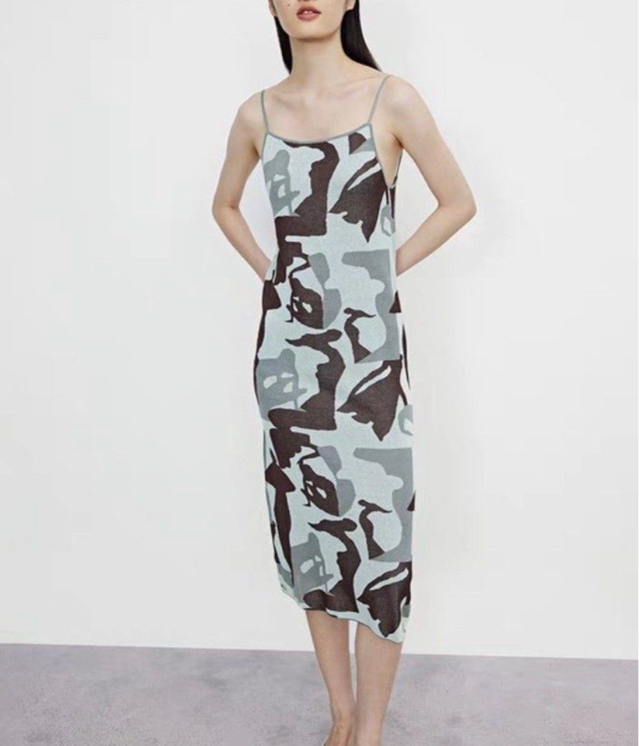 Camo knit dress cheap