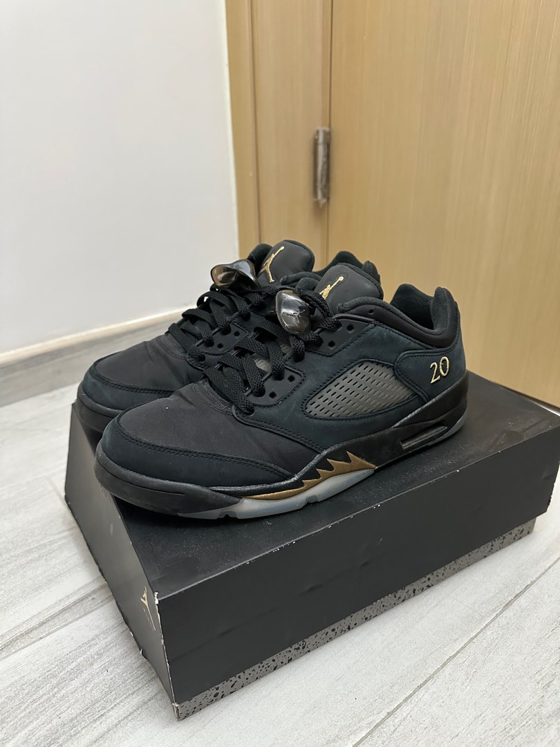 US 9) Air Jordan 5 Retro Low Wings, 男裝, 鞋, 波鞋- Carousell