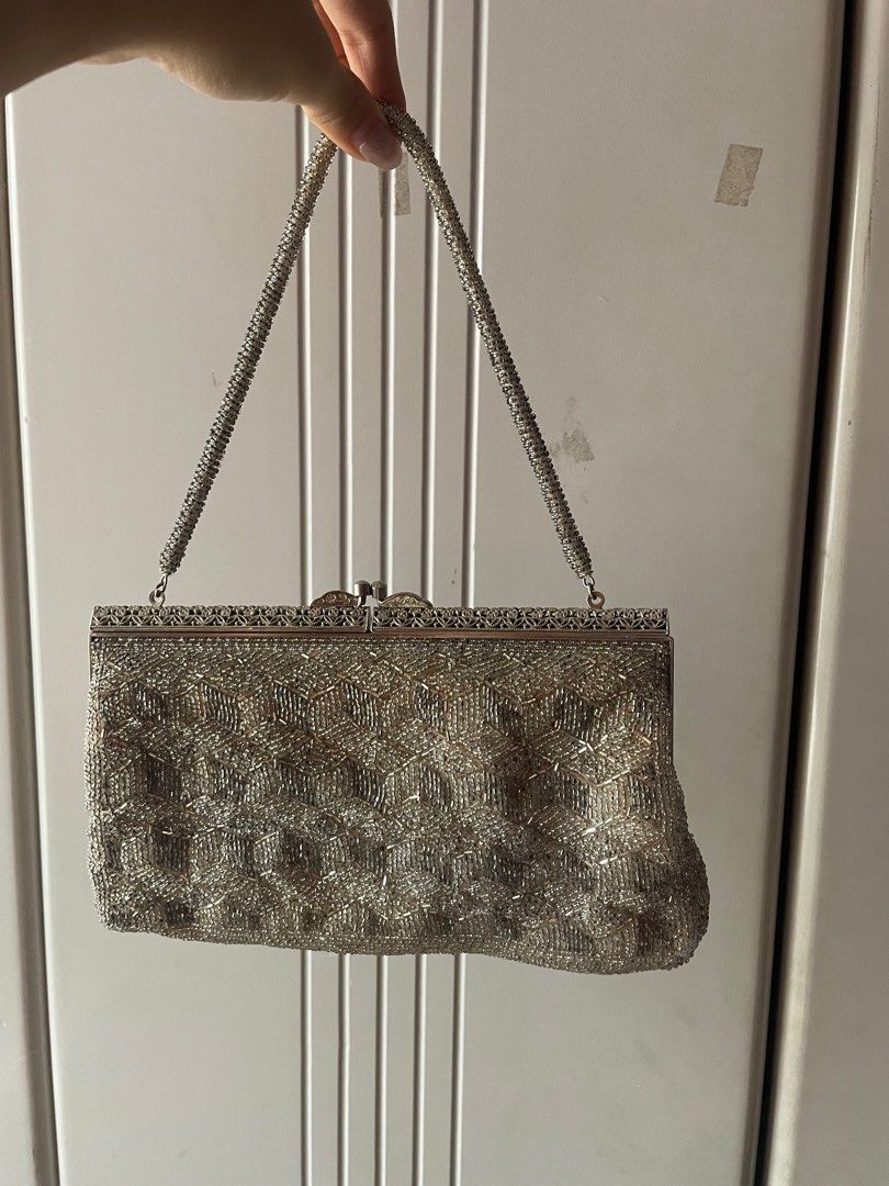 USA vintage bag Beads bag 100 vintage great gatsby theme