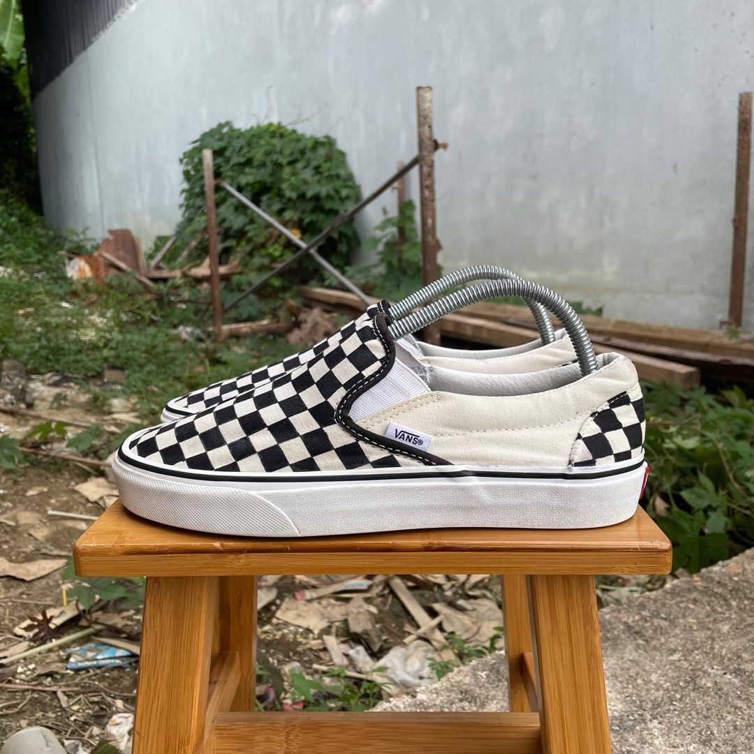 Checkered vans 6.5 shop