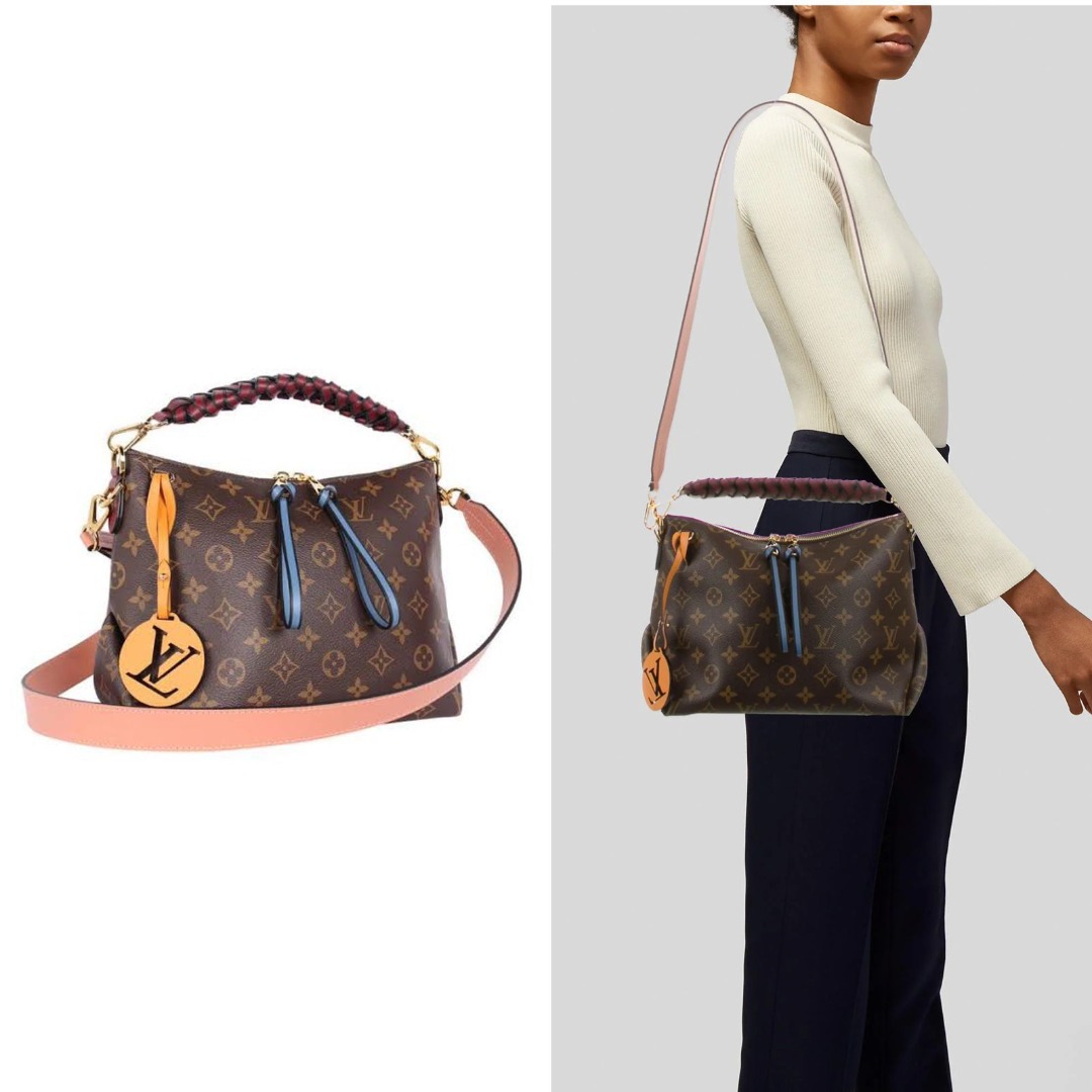 VGC LV BEAUBOURG HOBO Mini Monogram Braided 2019 size 25 x 15 x 20 cm with db ori rec LV vg