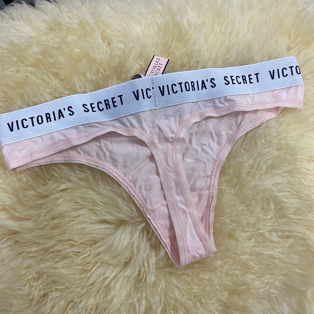 Victoria's Secret Underwear Thong Size S (Pink), Women's Fashion