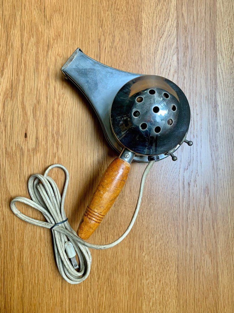 Antique outlet hair dryer