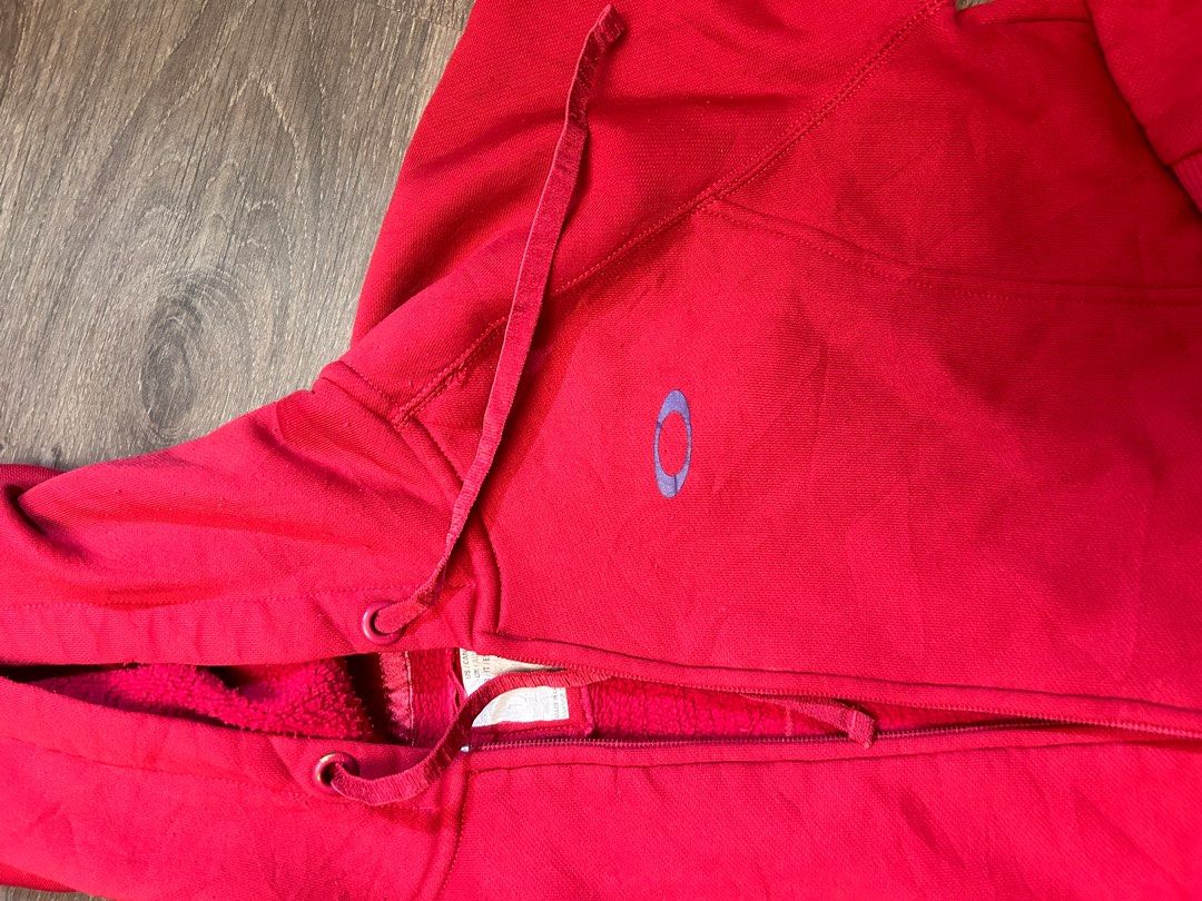 Vintage pink no stains Oakley hoodie size L female Women s