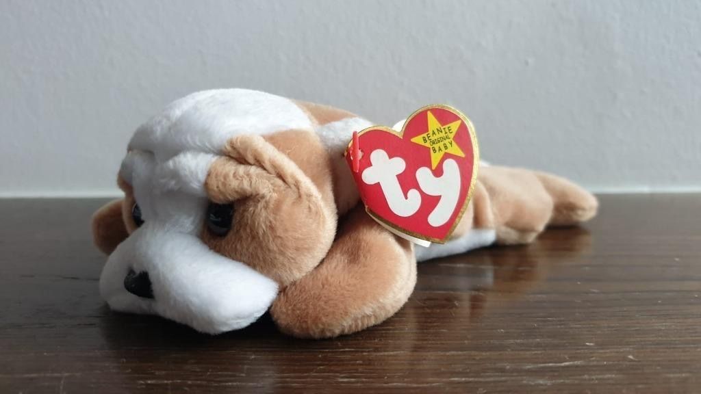 Vintage Rare TY Wrinkles Beanie Baby 1996 Retired Hobbies