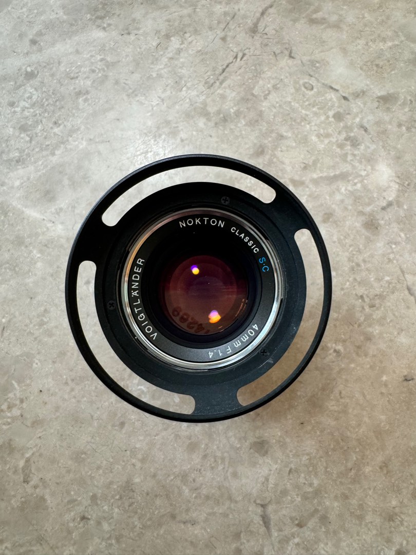NOKTON classic40/1.4SC VMマウント+ソニーE用アダブタ レンズ(単焦点)