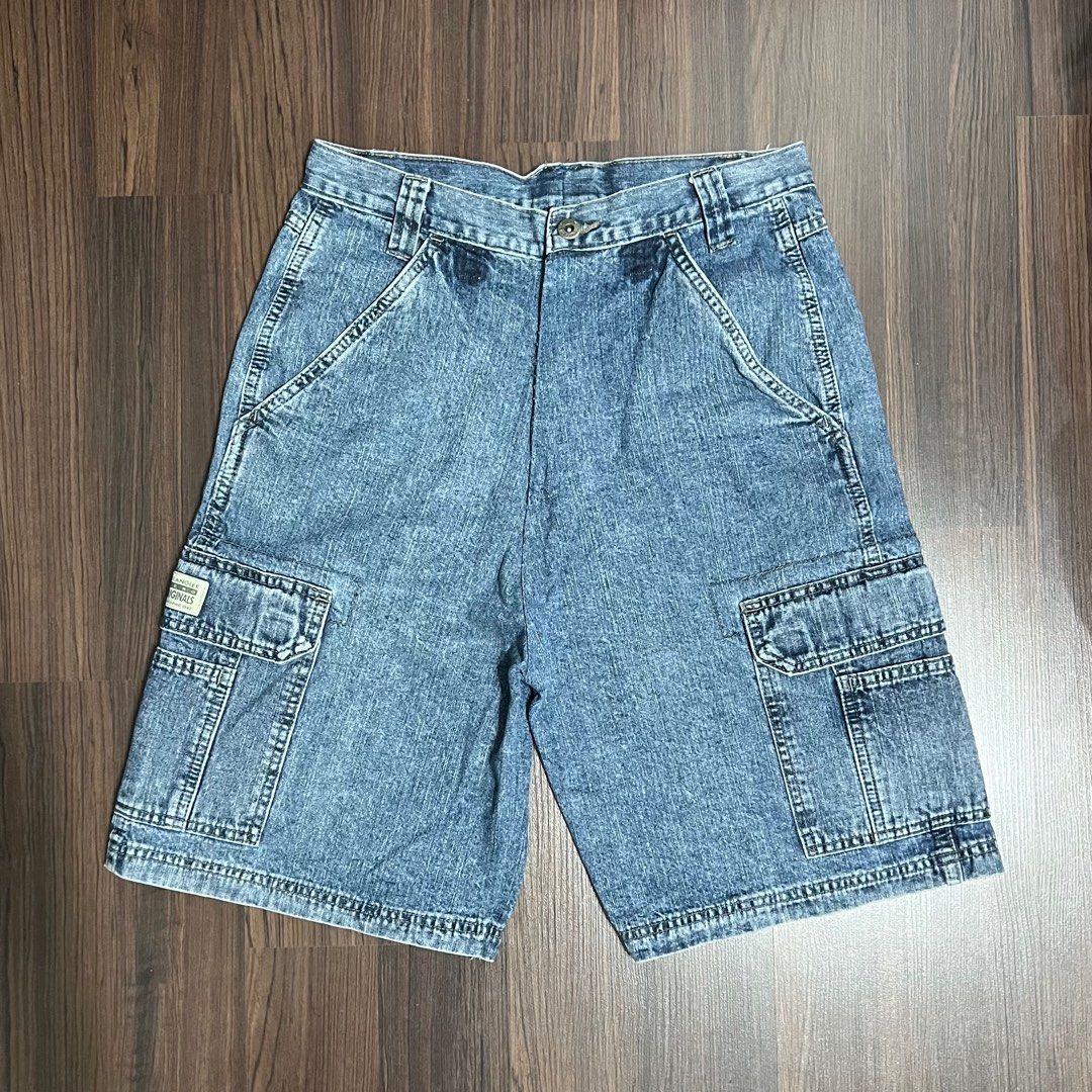Wrangler men's top denim cargo shorts
