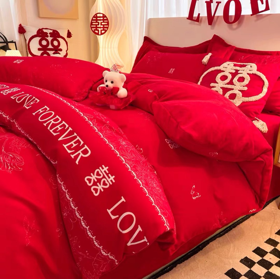 Wedding bedsheet outlet singapore