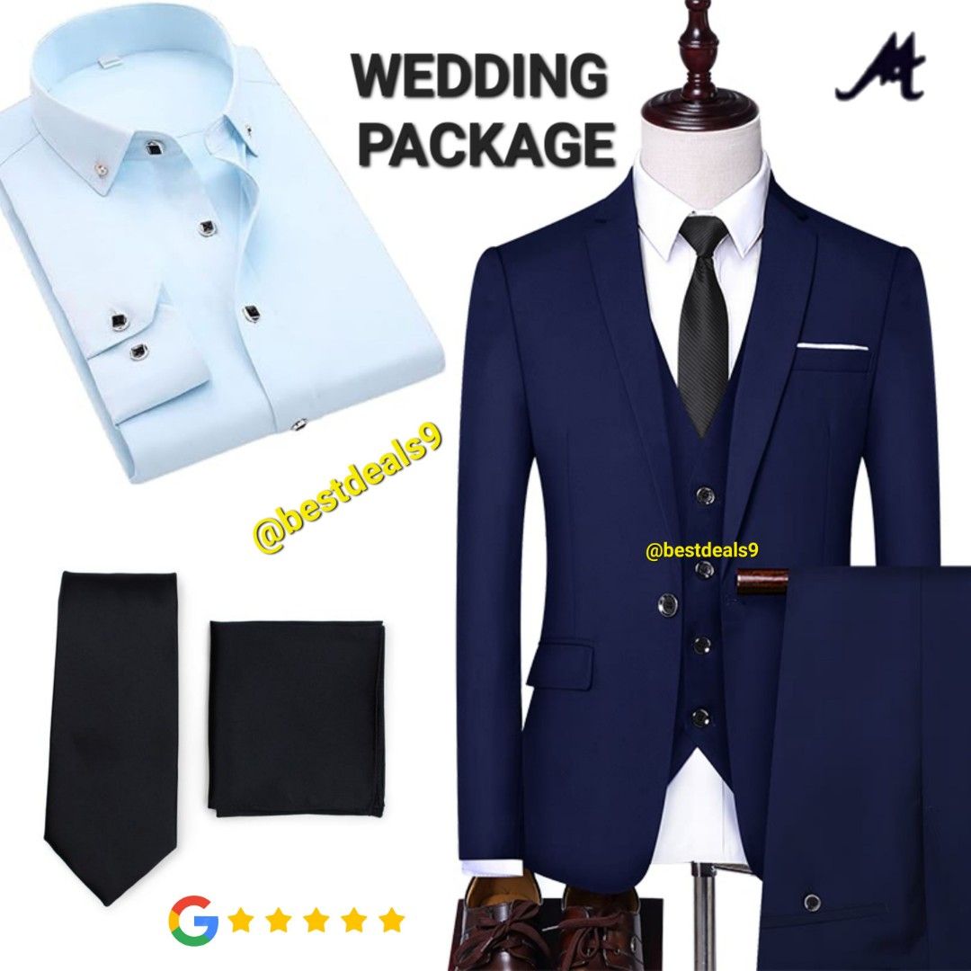 WEDDING PACKAGE Men s Wedding Suits Bespoke Tailored Men s