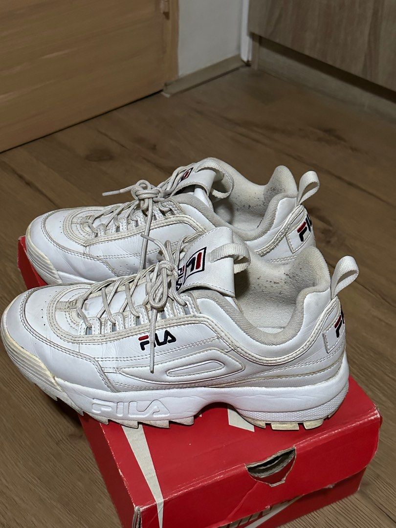 Fila raptor new arrivals white