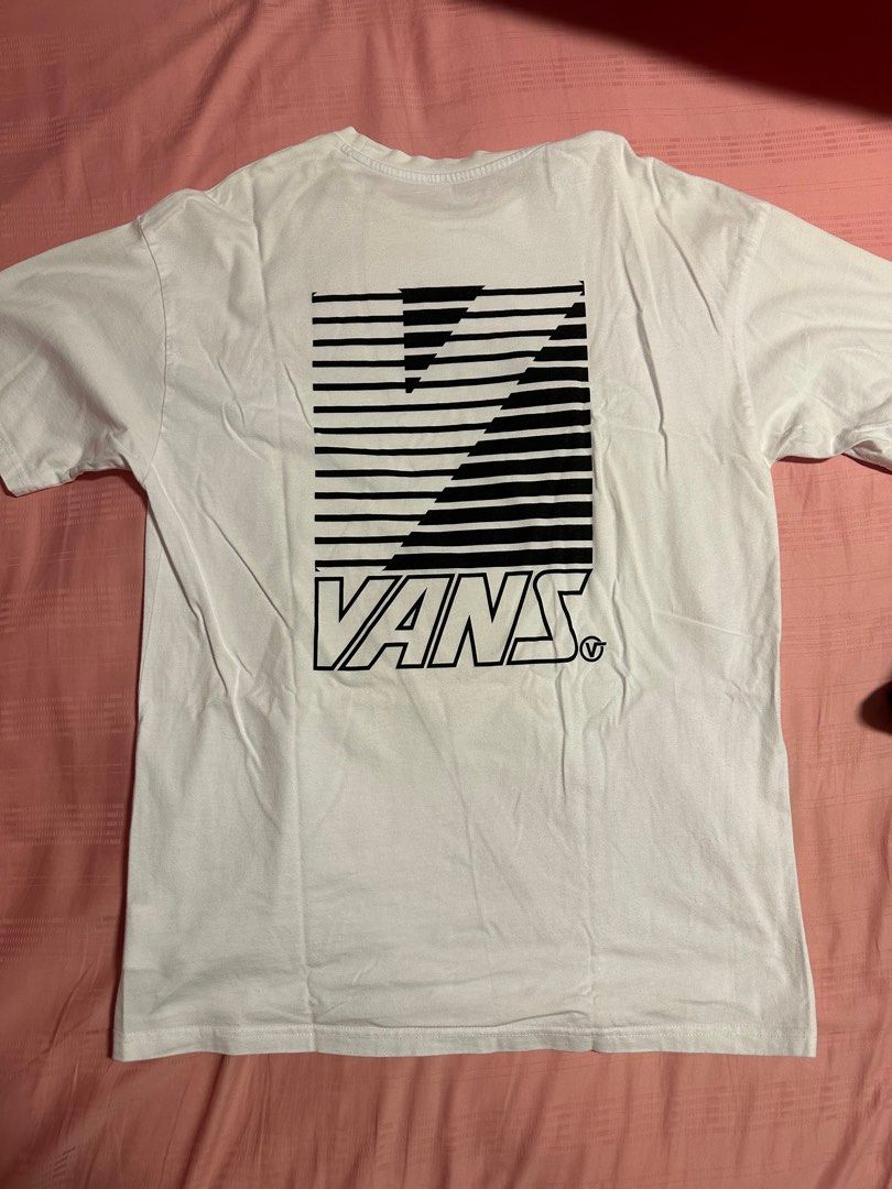 White vans shirt mens online