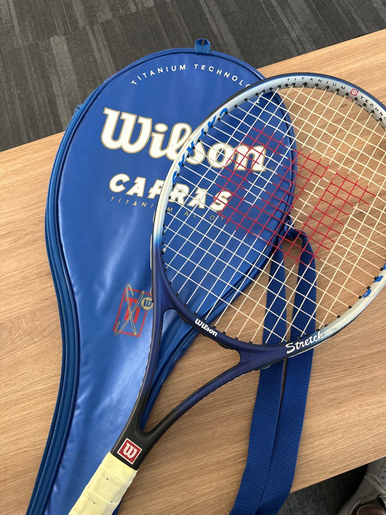 Wilson Tennis Racket, Sports Equipment, Sports & Games, Racket & Ball