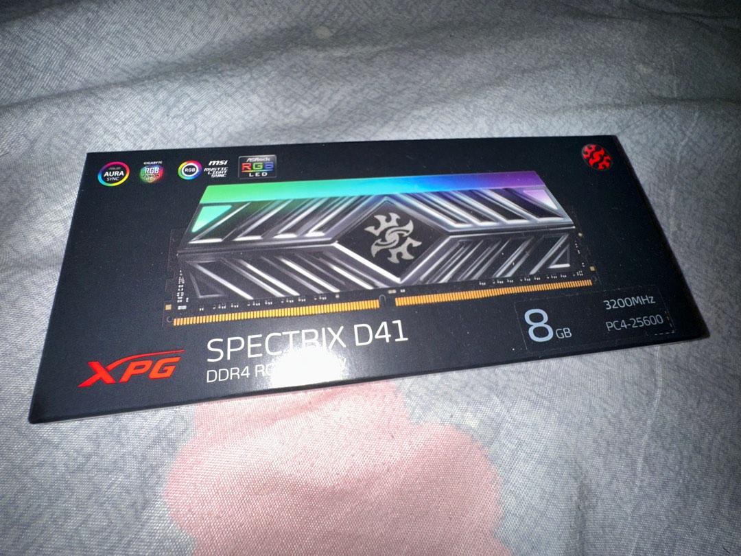 XPG DDR4 8GB RBG RAM 3200MHZ, Computers & Tech, Parts & Accessories ...