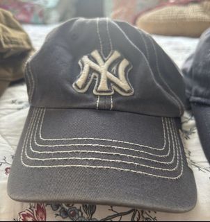 Korea MLB baseball hat soft top small standard ny retro la peaked cap trend  big standard 32CP66-77