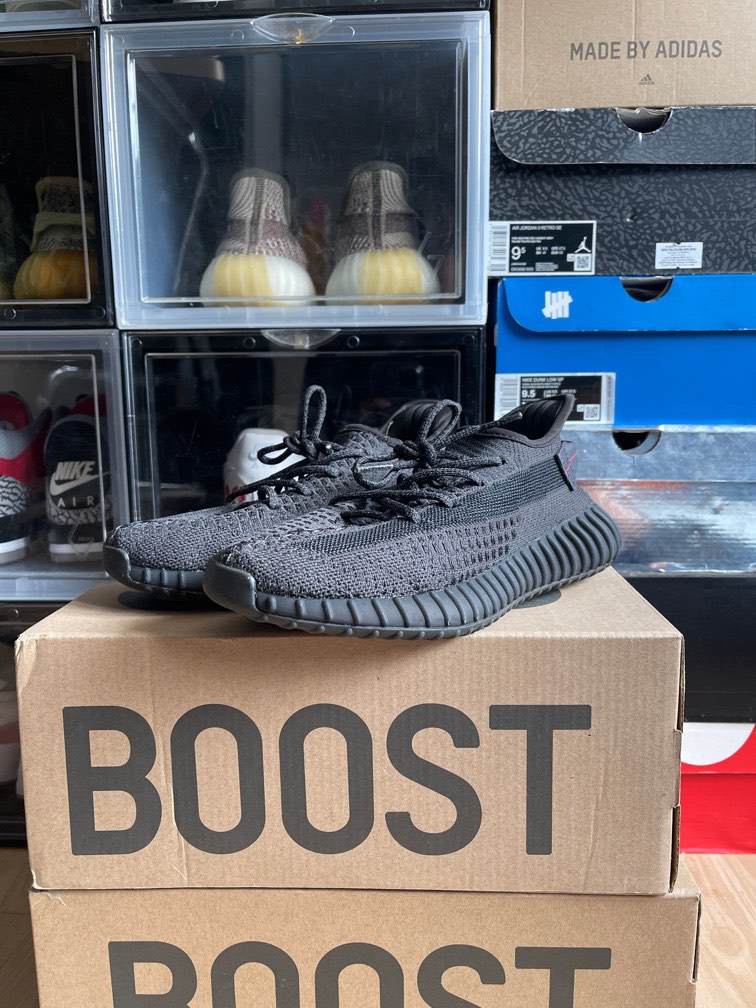 yeezy black static stockx