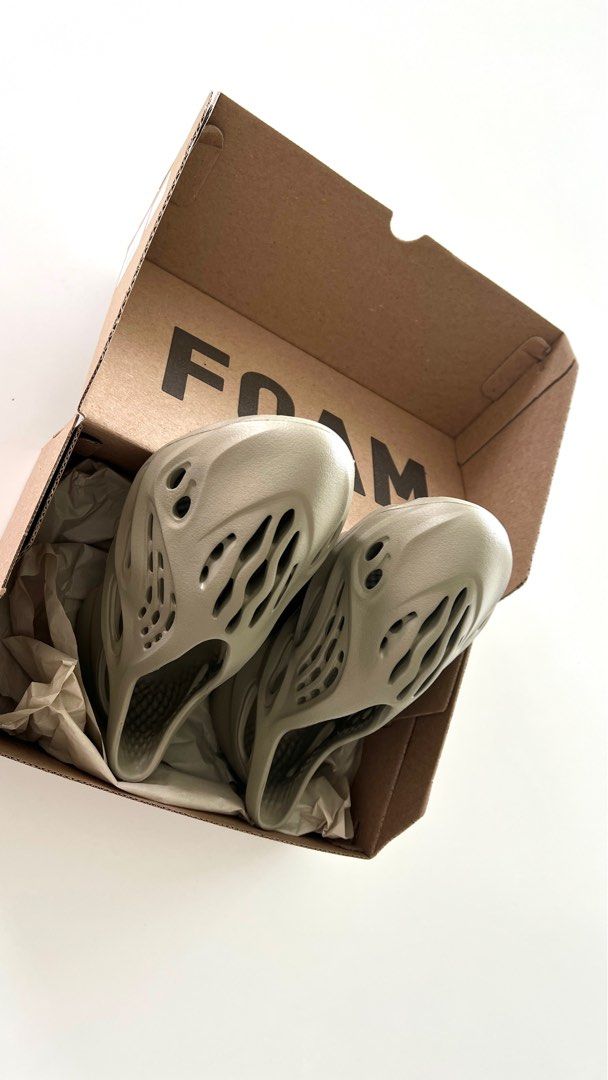 Adidas Yeezy Foam Runner Stone Salt Brand New In Box Size -12