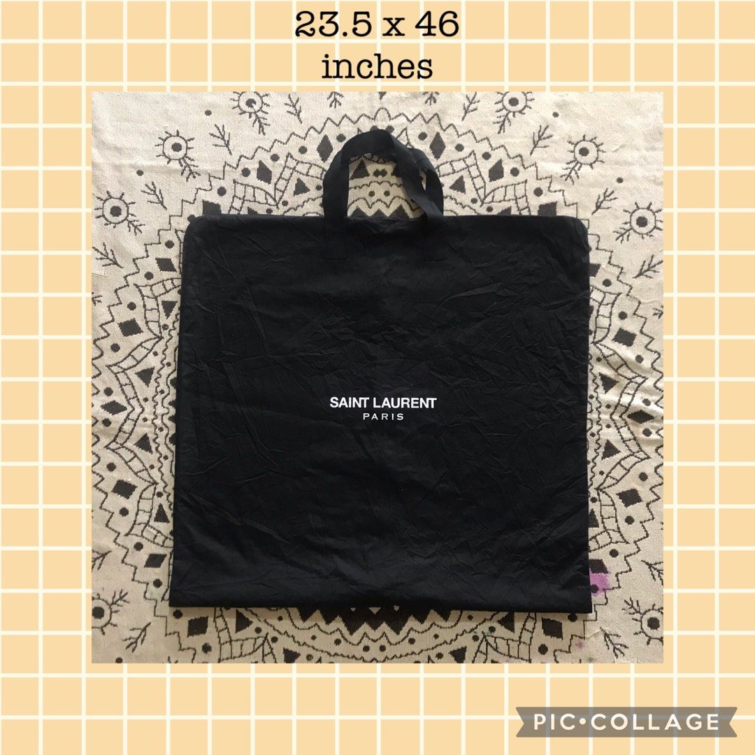 Saint laurent garment bag clearance