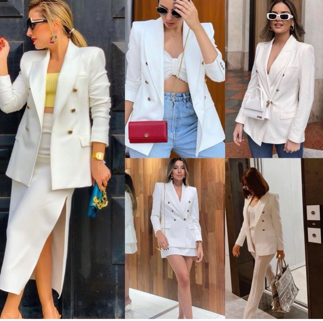 Zara blazer (Category: Coats, Jackets and Outerwear) located in Quezon City. Submitted by classychicph92 (Listing ID 1258866287, Image 2). Description: AVAIL S M L NO LOW BALLERS PLS NO WHEN WORN NO ACTUAL LAST PRICE 100% AUTHENTIC WHAT YOU SEE IS WHAT YOU GET .
