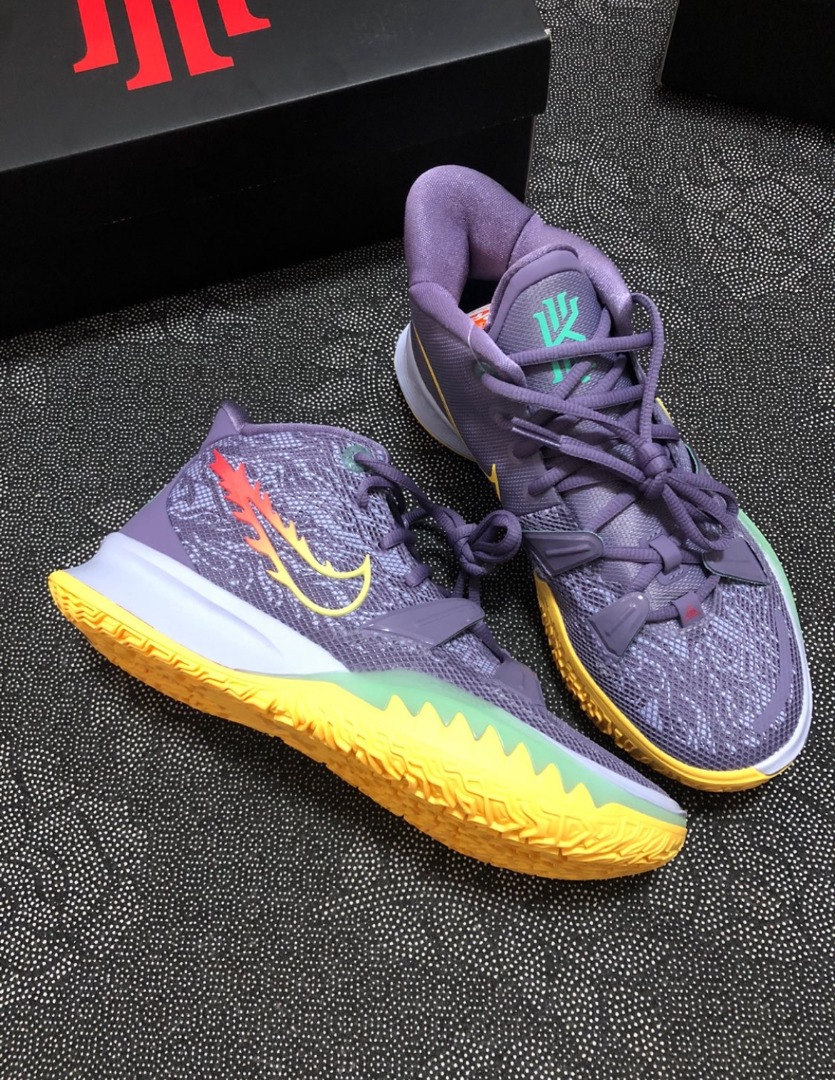 💙全新💯正品Nike Kyrie 7 EP “Daybreak“減震防滑中幫實戰籃球鞋男款黑