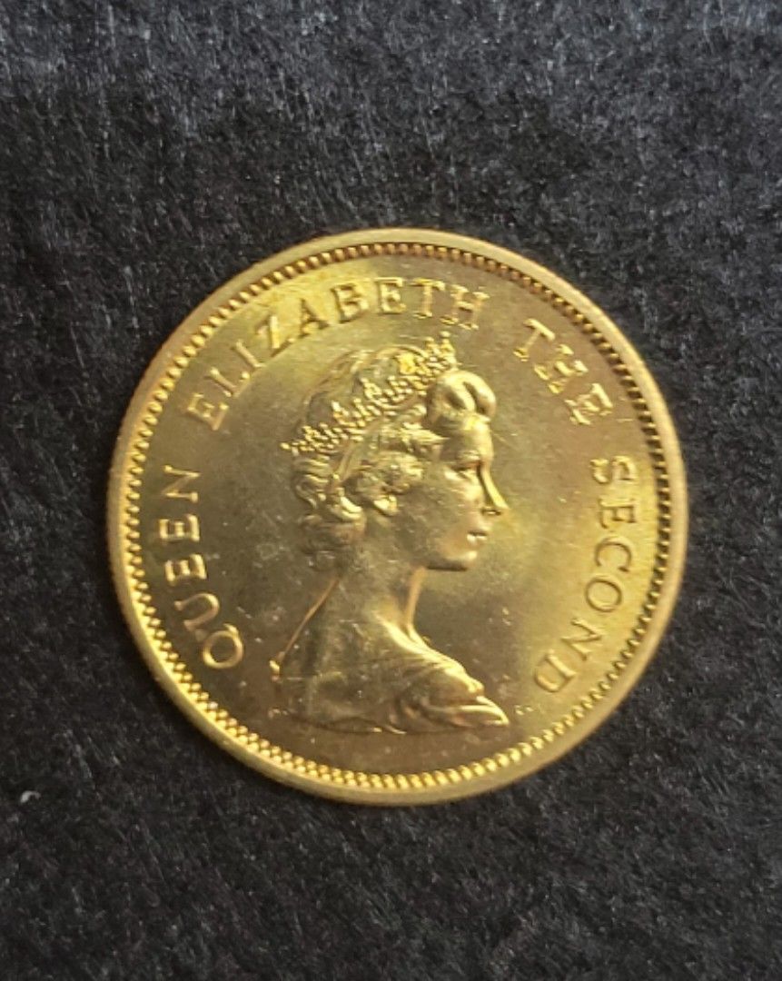 香港硬幣～1977年5角伊莉莎白二世女王, 興趣及遊戲, 收藏品及紀念品, 錢幣- Carousell