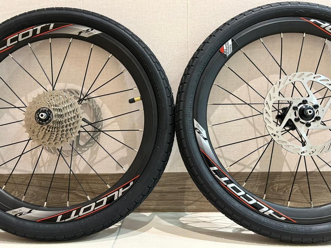 20 inch folding bike wheelset Alcott MUST CLEAR Sports