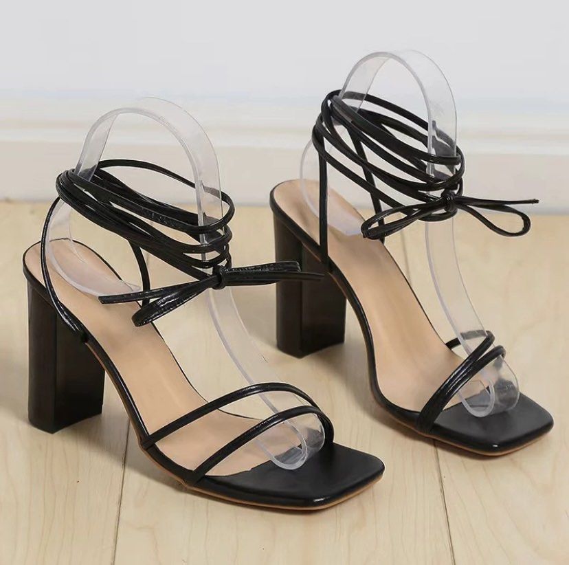 3.5 inch black heels discount