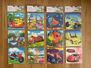 3-Pack 120 Piece Jigsaw Puzzles