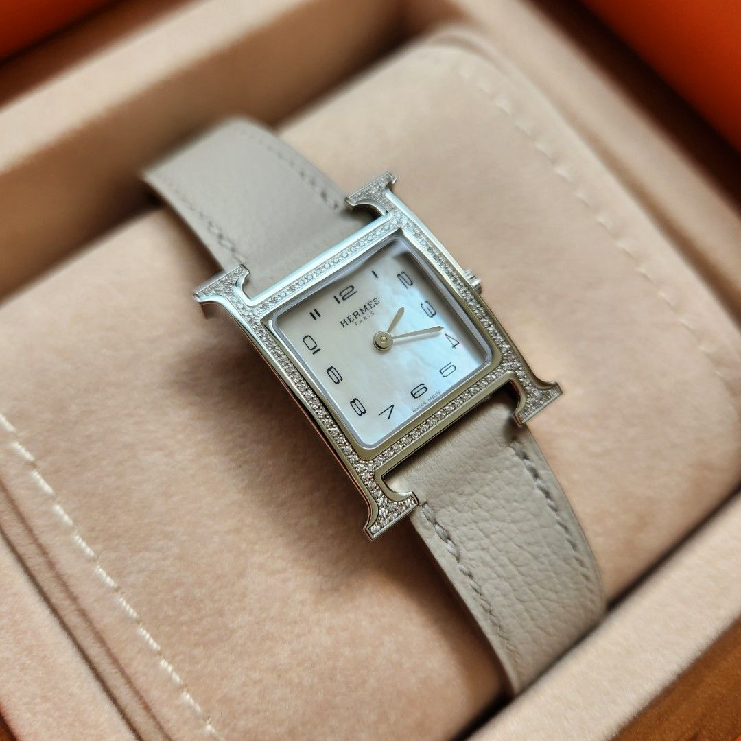 Hermes H Casaque Watch Box, Luxury, Watches on Carousell