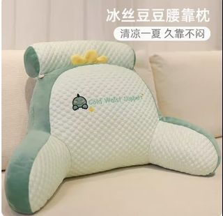 Large Cute Crown Pillow Back Cushion Reading Wedge Pillow Bedside