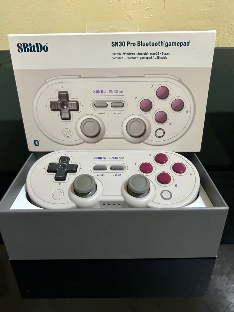 8bitdo Sn30 Pro, Video Gaming, Gaming Accessories, Controllers on Carousell