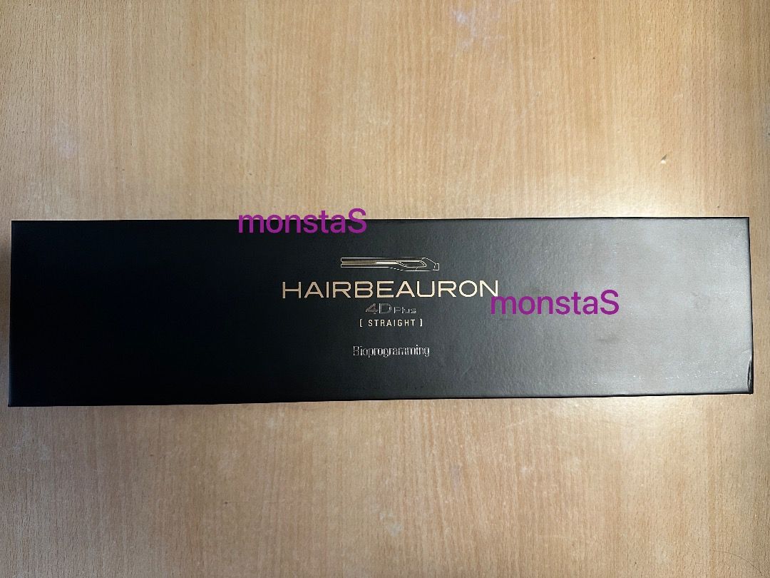包順豐日本Bioprogramming HAIRBEAURON 4D Plus Straight 直髮夾美版