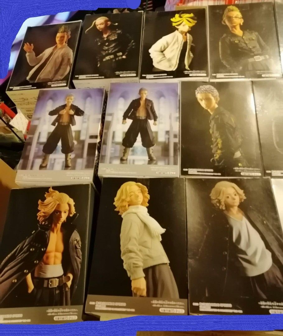 賣全新日版東京復仇者figure 稀咲鐵太林良平場地圭介羽宮一虎佐野萬次郎龍宮寺堅花垣武道Qposket wcf 模型$70起