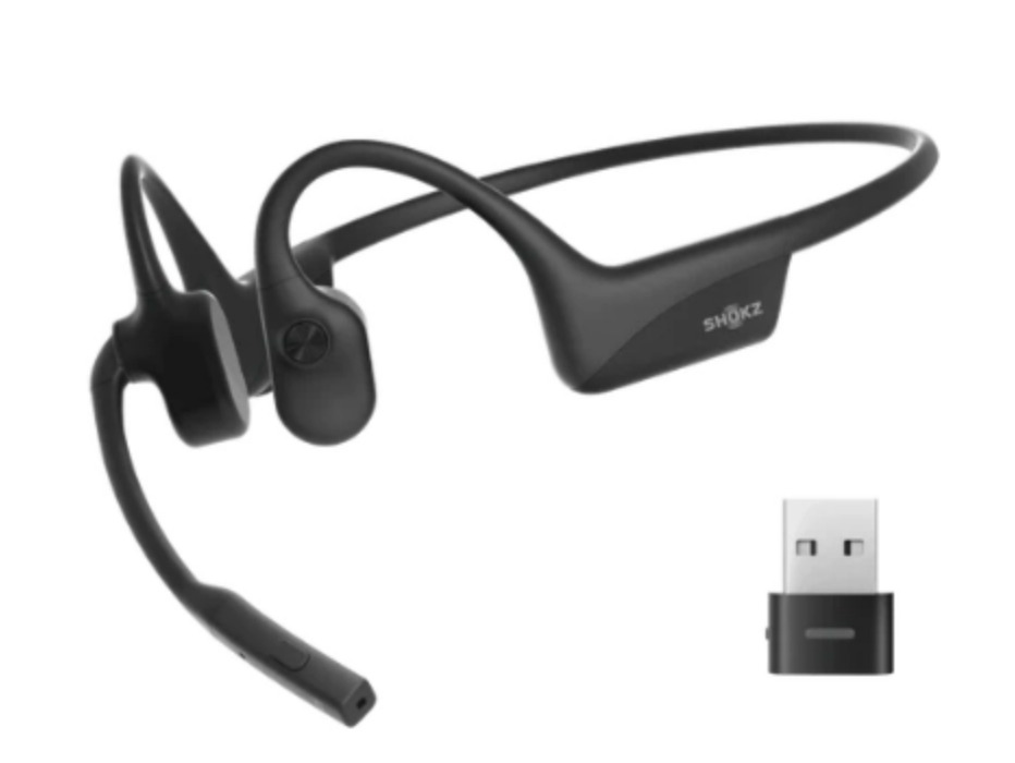 全新行貨- Shokz OpenComm2 UC 骨傳導通訊耳機C110 (USB-A), 音響器材