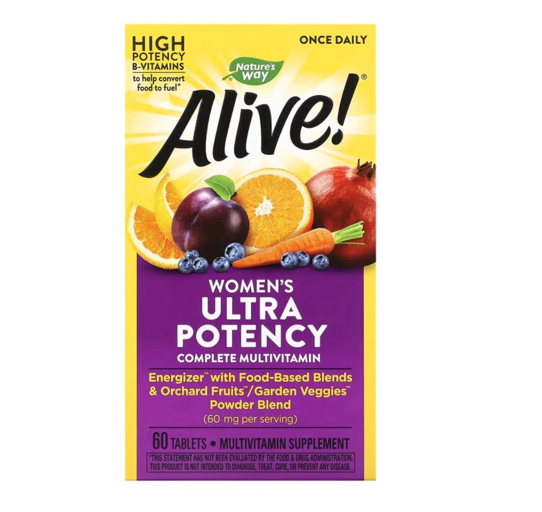 🥦 Free Delivery! ] Nature's Way, Alive! Women's Ultra Potency