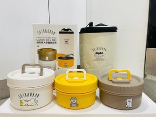 微笑柴犬便當盒套裝 Lunch Box Set