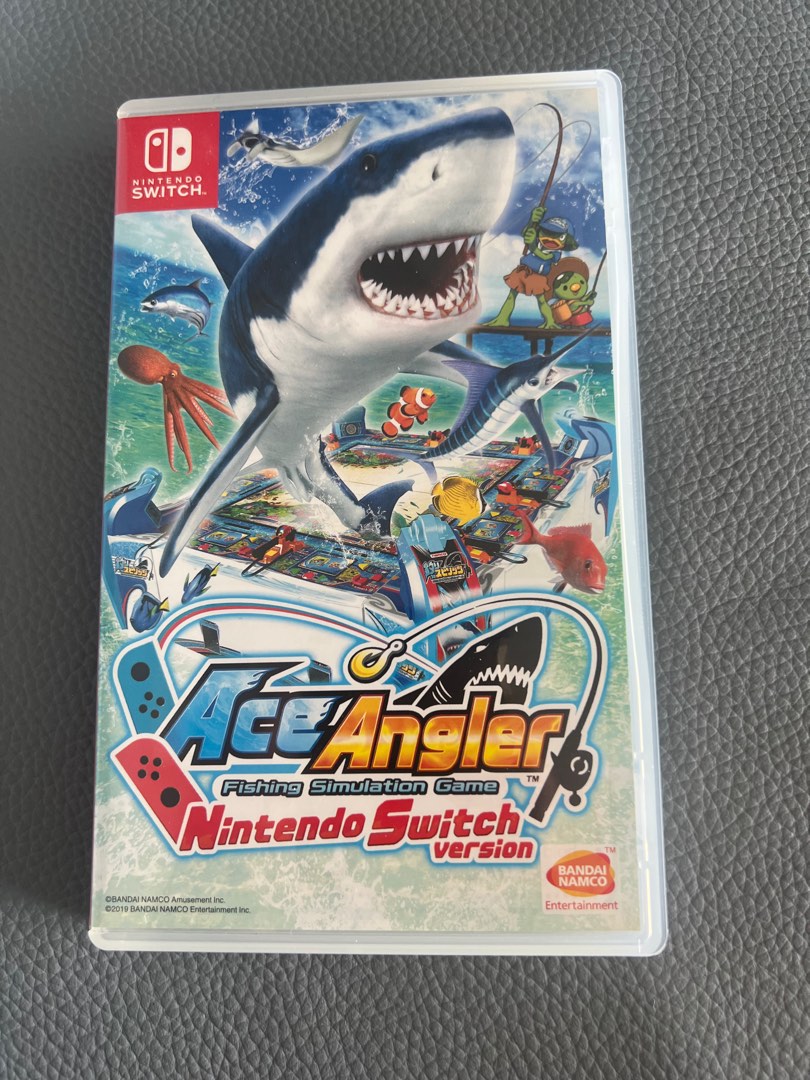 Ace Angler Nintendo Switch game, Video Gaming, Video Games