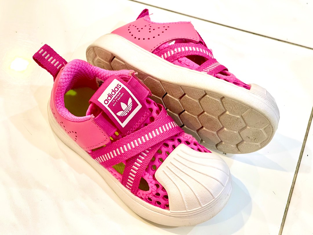 Adidas Girl Shoes, Babies & Kids, Babies & Kids Fashion on Carousell