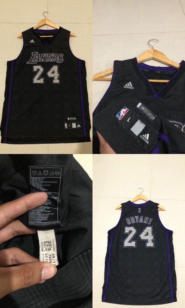 Adidas kobe shop jersey black