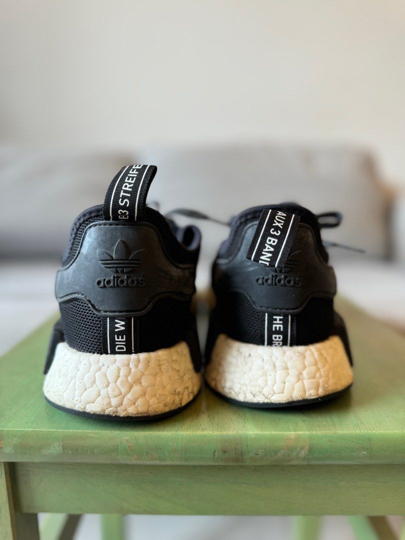nmd high top black