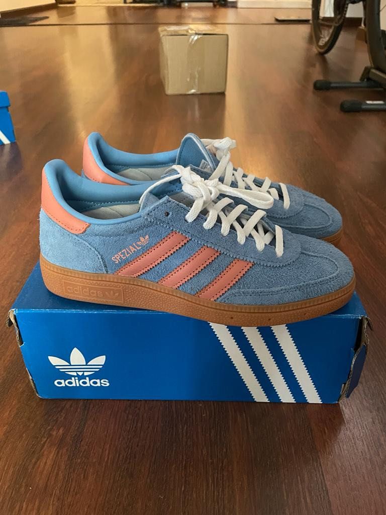 Peach adidas trainers shop