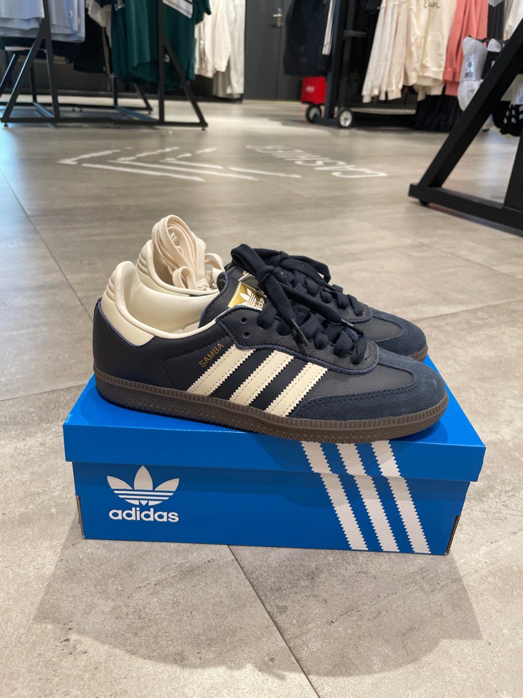 Adidas samba dark blue store